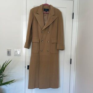 Ralph Lauren 💯 Camel Hair Coat